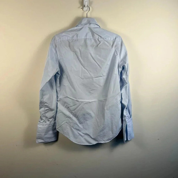 SuitSupply French Cuff Long Sleeve Button Up Dress Shirt 38/15 - Picture 3 of 7